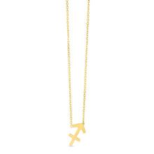 Load image into Gallery viewer, 14K Yellow Gold Sagittarius Necklace