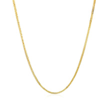Load image into Gallery viewer, 14k Yellow Gold Foxtail 1.0mm Chain