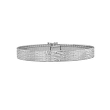 Load image into Gallery viewer, 14k White Gold Glacier Bracelet (8.10 mm)