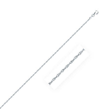Load image into Gallery viewer, Sterling Silver 2.0mm Singapore Style Chain