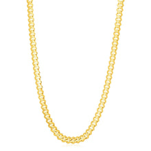 Load image into Gallery viewer, 14k Yellow Gold High Polish Modern Lite Edge Chain (8.0mm)