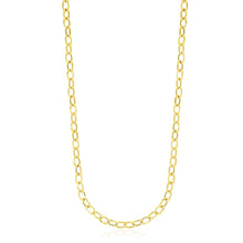 Load image into Gallery viewer, 14k Yellow Gold Cable Chain Style Polished Necklace