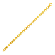 Load image into Gallery viewer, 14k Yellow Gold Polished Oval Link Bracelet
