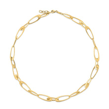 Load image into Gallery viewer, 14K Yellow Gold Italian Oval Links Necklace