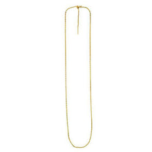 Load image into Gallery viewer, Endless Adjustable Cable Chain in 14k Yellow Gold (1.70 mm)