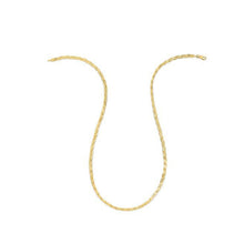 Load image into Gallery viewer, 14k Yellow Gold Braided Herringbone Chain (3.20 mm)