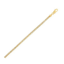 Load image into Gallery viewer, Ice Barrel Chain in 14k Yellow Gold (3.23 mm)