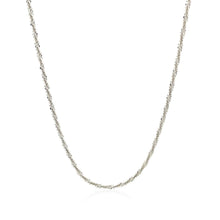 Load image into Gallery viewer, Sterling Silver 1.5mm Adjustable Sparkle Chain