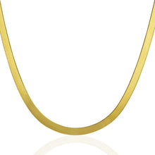 Load image into Gallery viewer, Imperial Herringbone Chain in 10k Yellow Gold (5.00 mm)