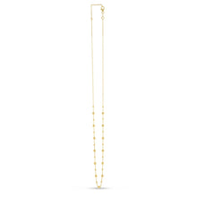 Load image into Gallery viewer, 14k Yellow Gold Bead Necklace