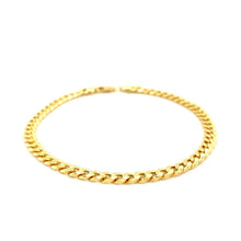Load image into Gallery viewer, 10k Yellow Gold Miami Cuban Semi Solid Bracelet (4.50 mm)