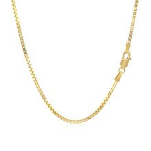 Load image into Gallery viewer, 18k Yellow Gold Classic Box Chain (1.40 mm)