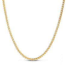 Load image into Gallery viewer, 14k Yellow Gold Round Pave Franco Chain (4.00 mm)