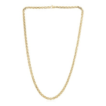 Load image into Gallery viewer, 14k Yellow Gold High Polish Mens Fancy Box Necklace (5.0mm)