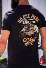 Load image into Gallery viewer, No one here gets out alive T-shirt