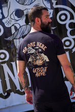 Load image into Gallery viewer, No one here gets out alive T-shirt