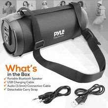 Load image into Gallery viewer, Pyle PBMSPG2BK Portable Bluetooth Boom Box No Storage New
