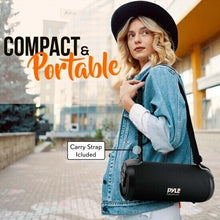 Load image into Gallery viewer, Pyle PBMSPG2BK Portable Bluetooth Boom Box No Storage New