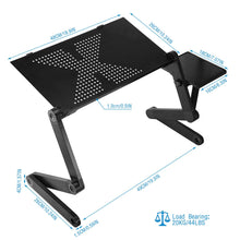 Load image into Gallery viewer, iMounTEK GPCT1656 360° Rotatable Portable Desk Stand with Mouse Board (Black)