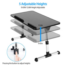Load image into Gallery viewer, iMounTEK Laptop Lap Desk Adjustable Foldable Stand with Mouse Pad (Black)