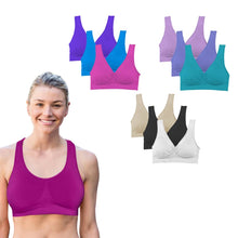 Load image into Gallery viewer, 3 Pack: Seamless Lightweight Comfort Bras