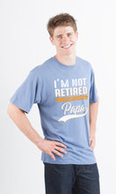 Load image into Gallery viewer, I'm not Retired Men's Bamboo Viscose/Organic Cotton Short Sleeve Graphic T-Shirt