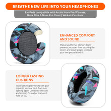 Load image into Gallery viewer, Arctis Nova Pro Wireless, Nova Elite & Nova Pro Omni Earpads - WC PadZ Nova Pro Wireless