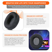 Load image into Gallery viewer, Nova Pro Wireless, Nova Elite & Nova Pro Omni Earpads - WC StealthZ