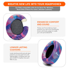 Load image into Gallery viewer, Arctis Nova Pro Wireless, Nova Elite & Nova Pro Omni Earpads - WC PadZ Nova Pro Wireless