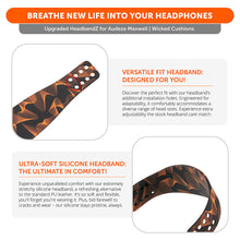 Load image into Gallery viewer, Upgraded Silicone Headband for Audeze Maxwell 1 and 2 - WC HeadbandZ