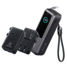 Load image into Gallery viewer, Anker Laptop Power Bank (25K, 165W, Built-In and Retractable Cables)