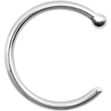 Load image into Gallery viewer, 18G 5/16 Solid 14K White Gold Nose Hoop