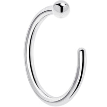 Load image into Gallery viewer, 20G 1/4 14k Solid White Gold Nose Hoop