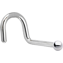 Load image into Gallery viewer, Platinum 1.5mm Ball Nose Ring