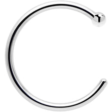 Load image into Gallery viewer, Real Platinum Nose Hoop - Hypoallergenic & Luxurious