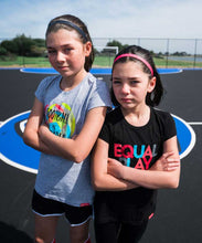 Load image into Gallery viewer, Equal Play Girls' Black T Shirt