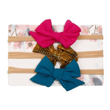 Load image into Gallery viewer, Baby Girls Headband Infant Elastic Headwear Kids Hair Accessories Bow Set For Baby Girls
