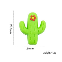 Load image into Gallery viewer, 5PCS/SET Silicone Animal Beads BPA Free Baby Teething Beads Toy For Pacifier Clips New Born Silicone Rodent Tiny Rod Baby Teether For Baby Kids