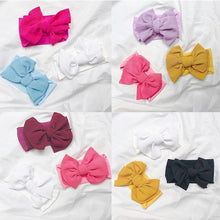 Load image into Gallery viewer, Baby Headbands For Newborn Hair Band Cute Baby Bow Flower Elastic Bow Headwear Kids Gifts Girl Hair Accessories