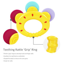 Load image into Gallery viewer, Baby Rattles Teether Shaker Grab and Spin Rattle Musical Toy Set Early Educational Toys For Baby