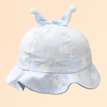 Load image into Gallery viewer, Baby Sun Hat Heart Print Baby Boy/Girl Hat Outdoor Kids Bucket Hat Children Hat Baby Beach Caps Beanie For Girls