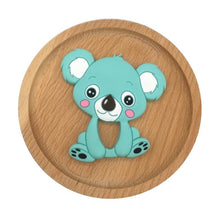 Load image into Gallery viewer, 1pc Unique Baby Koala Silicone Teether Teething Chew Toy Nursing Tool Pendant Food Grade Silicone