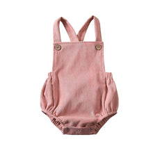 Load image into Gallery viewer, Baby Summer Clothing Newborn Infant Baby Boy/Girls Bodysuit Jumpsuit Backless Outfits For Girls
