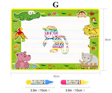 Load image into Gallery viewer, Magic Water Painting Drawing Mat & 2 Pens Doodle Board Coloring Books for Kids Children Educational Toys