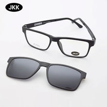 Load image into Gallery viewer, Ultem Glasses Frame For Men With Polarized Magnet Clip Sunglasses Myopia Women Eyewear Prescription Lens Driving Mirror JKK75