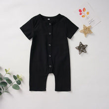 Load image into Gallery viewer, Newborn Infant Baby Boy Girls Unisex Button Romper Jumpsuit Playsuit Sunsuit Clothes For Girls And Boys