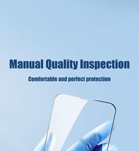 Load image into Gallery viewer, 4Pcs Full Cover Screen Protectors for IPhone 13 11 12 Pro Max Mini 13Pro 11Pro 14 PRO XS MAX X XR SE 6S 8 7 Plus Tempered Glass Ultra Clear Tempered Glass Case Friendly Easy to Install Screen Protector