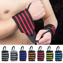 Load image into Gallery viewer, Loogdeel 1PCS Weightlifting Wristband Wrist Wraps Bandages Brace Powerlifting Gym Fitness Straps Support Sports Equipment