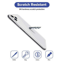 Load image into Gallery viewer, Back Tempered Glass For iPhone 14 12 13 pro max SE 20 Protective Glass case on iPhone 14 Plus 14Pro Rear Screen Protector Glass Transparent Scratch Resistant Bubble Free Back Screen Guard For iPhone