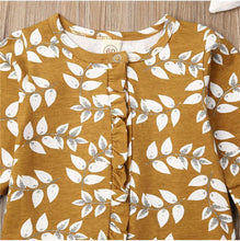 Load image into Gallery viewer, Newborn Kid Baby Girls long Sleeve Floral Romper Elegant Ruffles Jumpsuit Flower Cute Sweet Outfit